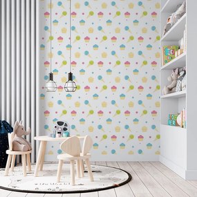 Sablio Tapeta Zmrzlinky a muffiny - 336x220 cm
