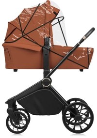 Lionelo - Kombinovaný kočík 2v1 MIKA PLUS, hrdzavohnedý