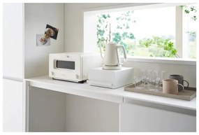 Biela škatuľka na čaj Tower – YAMAZAKI