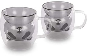 Lamart Vaso Bear set2 panda 230 ml 2 ks