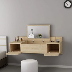 Kozmetický stolík Zakkum Sapphire Oak