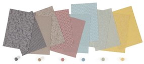 Hnedosivé prestieranie Tiseco Home Studio Chevron, 45 × 30 cm