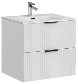 Kúpeľňová skrinka s umývadlom ADEL White U80/1 | 80 cm