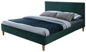 SI Manželská posteľ Arnica - zelená Rozmer lôžka: 160x200