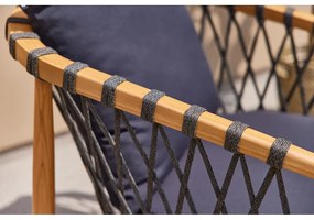 Drevené záhradné kreslo v prírodnej farbe Bora Bora – Hartman