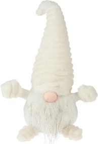 Vianočný škriatok v bledom oblečení 44 cm
