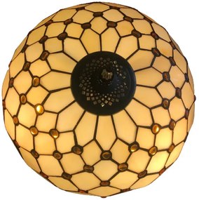 Stolová tiffany lampa HIVE Ø42*73