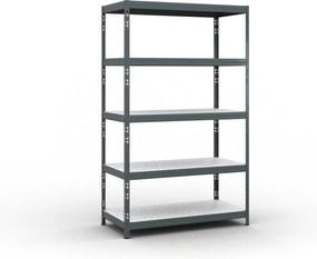 Policový regál 1+1 ZADARMO, 1966x1200x600 mm, nosnosť 280kg