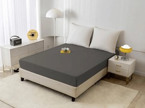 Plachta z mikrovlákna MICROVELLE tmavo sivá 180x200 cm