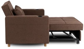 Kreslo JEREMY hnedé