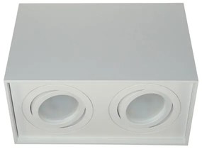 Bodové svietidlo SIROCO 2xGU10/30W/230V biela