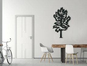 drevko Drevená nálepka Strom na jeseň Rozmer obrazu: 44,5 x 26 cm, Farba dekorácie: Čierna