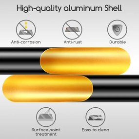 Aigostar - Nástenné svietidlo 4xE27/60W/230V