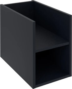 Sapho Sapho, LOREA skrinka spodná policová 30x44x51,2cm, čierná mat, LE025-3535