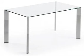 SPOT stôl 160 x 90 cm číre priesvitné