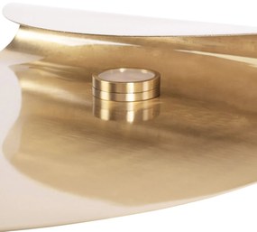 Toolight Toolight, LED nástenné svietidlo 3W, 4000K, 4000lm, APP1431-W, zlatá matná, OSW-07986