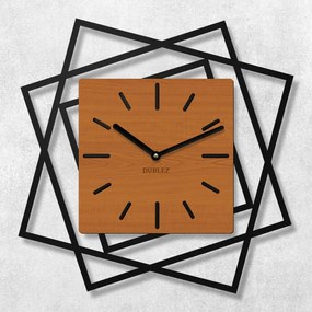 DUBLEZ | 3D drevené hodiny na stenu - Frames