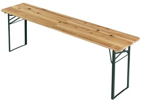 Pivný set 220 cm z jedľového dreva, skladacia, nosnosť 250kg