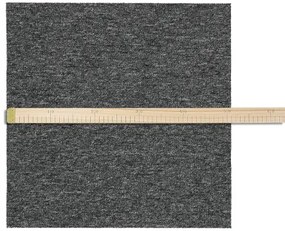Koberce Breno Kobercový štvorec MUSTANG 77, velikost balení 5 m<sup>2</sup>  (20ks), čierna