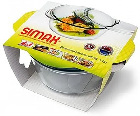 Simax Pekáč hlboký s okrúhlym vekom 2,8 + 0,5 l