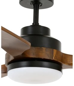 Lucci air 213054 - LED Stropný ventilátor SHOALHAVEN GX53/17W/230V paulovnia +DO