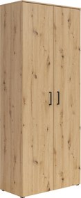 XXXLutz VIACÚČELOVÁ SKRIŇA, dub artisan, 80/195/40 cm Carryhome - Skrine do chodby - 002427022137