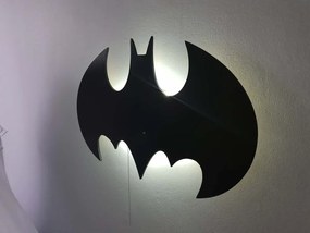 Nočná lampička batman - čierny, 31 cm
