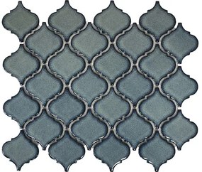 Keramická mozaika CLP3BG florentiner modrá lesklá 29,3x24,5 cm
