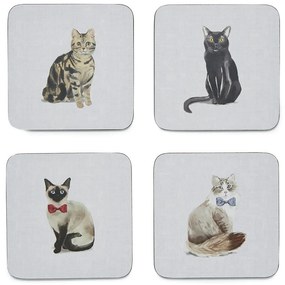 Prestieranie a tácky v súprave 8 ks Curious Cats – Cooksmart ®