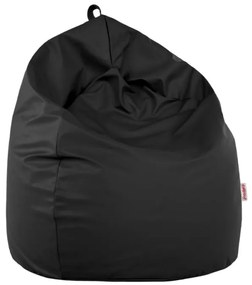 Sedací vak SAKO čierny ekokoža