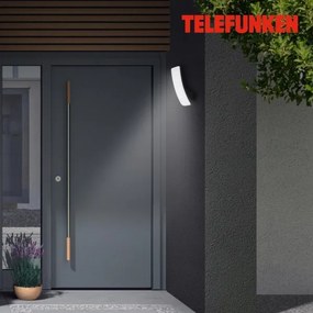 Telefunken 311605TF - LED Vonkajšie nástenné svietidlo LED/15W/230V IP44 čierna