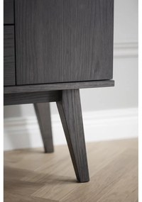 Hnedá nízka komoda v dekore duba 150x85 cm Filippa – Rowico