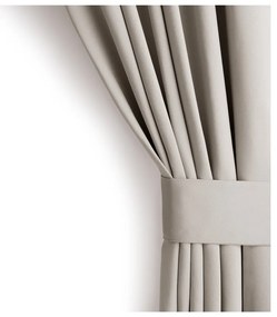 Béžový zatemňovací termo záves 140x270 cm Pleat – Restilo