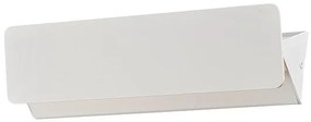 ACA Lighting LED nástenné dekoratívne svietidlo PYRAMID 10W/230V/3000K/900Lm/IP20, biele