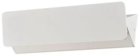ACA Lighting LED nástenné dekoratívne svietidlo PYRAMID 10W/230V/3000K/900Lm/IP20, biele
