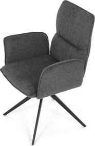 Jedálenská stolička sivá DCH-D1328 GREY2