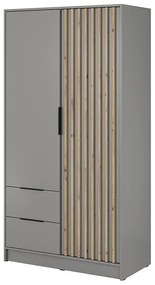 Skriňa Nelly 2d Sivá/Artisan