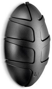 Čierny nástenný plastový háčik Bug – Spinder Design