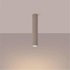 Taupe kovové bodové svietidlo Gleam – Sollux