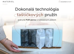 Kokosový matrac COCO MAXI 20 cm 180 x 200 cm Ochrana matraca: BEZ chrániča matraca