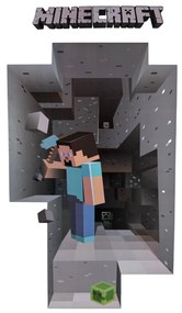 Samolepka na stenu "MINECRAFT" 50x70 cm