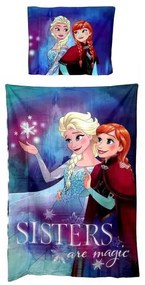 Obliecky Disney Frozen Sister 140x200cm+90x70cm Setino