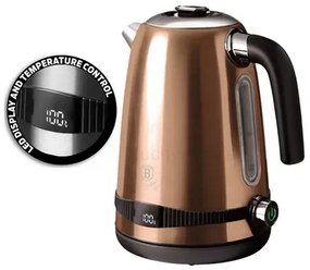 BERLINGERHAUS BH-9326 Rosegold rýchlovarná kanvica s termostatom, 1,7 l