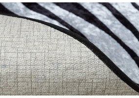 Kusový koberec Asora čiernobielý 120x170cm