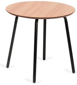 Okrúhle konferenčné stolíky v prírodnej farbe v súprave 2 ks ø 55 cm Luke – Bonami Essentials