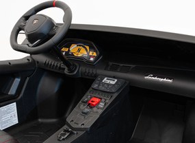 Ramiz Elektrické autíčko Lamborghini Aventador SV pre 2 deti biele