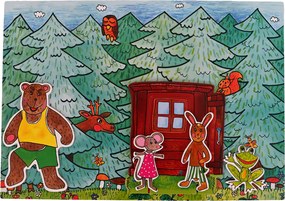 MARIONETINO Bábky a kulisy k rozprávke Boudo, budko