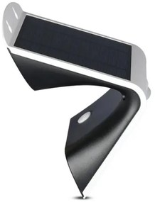 LED Solárne nástenné svietidlo so senzorom LED/3W/3,7V 3000/4000K IP65 biela
