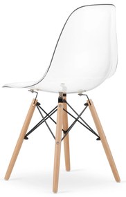 Transparentná stolička OSAKA