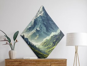drevko |  Obraz Diamantová hora  60 x 455 cm